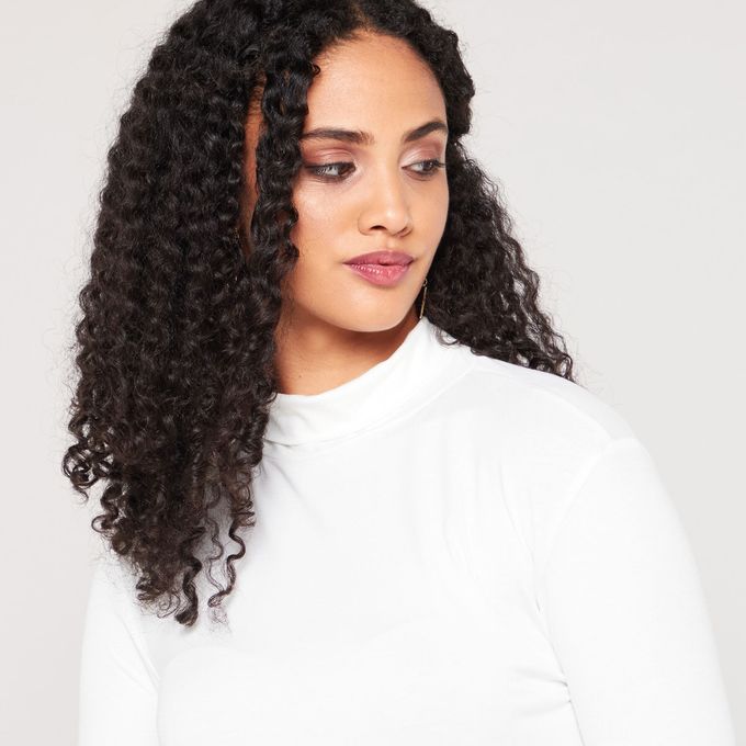 Polo Neck Top